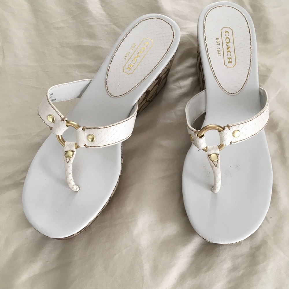 Coach sandals